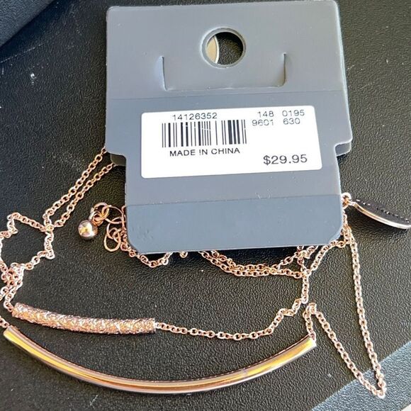 Rose Gold Dainty Layered The Limited Fashion Necklace $16ea / 3 for $25 - Picture 4 of 9